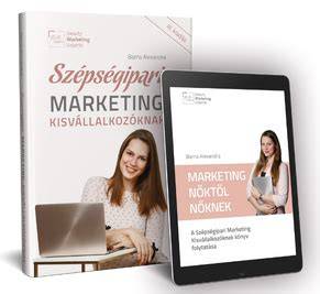 Szalon marketing terv vizuális ábra