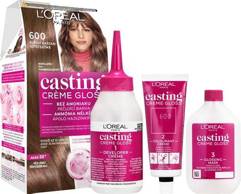Infografika: L'Oréal Casting Créme Gloss összetevők és biztonsági figyelmeztetések