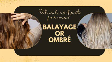 Vizualizáció: balayage és ombré technikák összehasonlítása