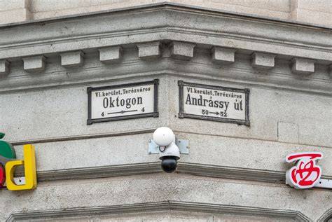 Oktogon - forgalmas környékének vizuális ábrája