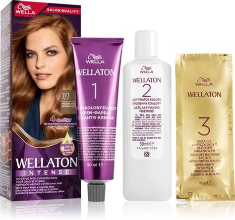 Wellaton és Wella Extra Volume - infografika a termékek fő előnyeiről