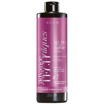 Avon micellás sampon vizuális összetevők diagramja