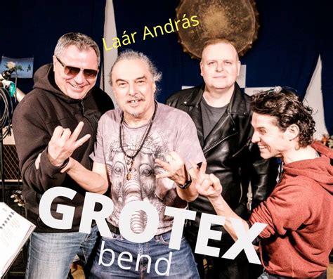 Laár András Grotex Band koncertposzter