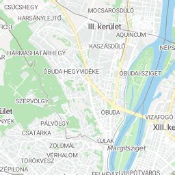 Térkép Budapest XIII. kerület fodrászatokkal