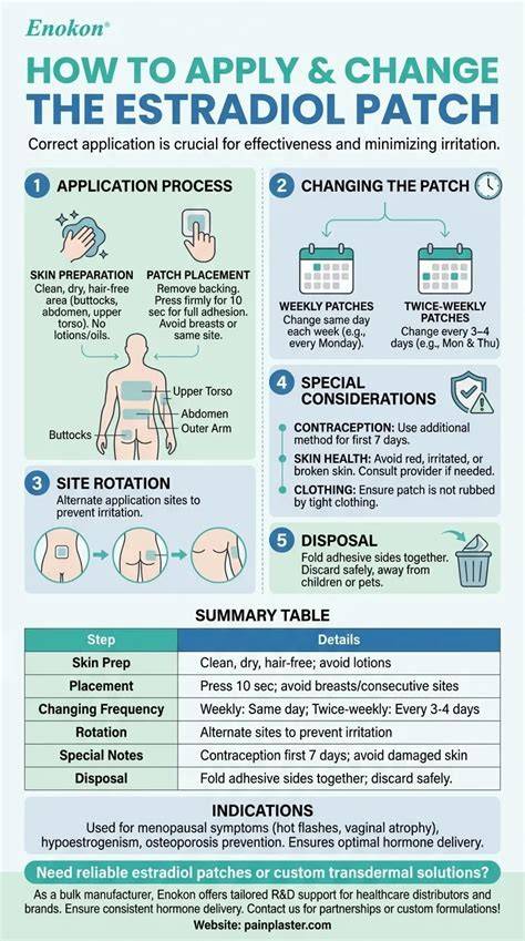 visual guide for patch test instructions