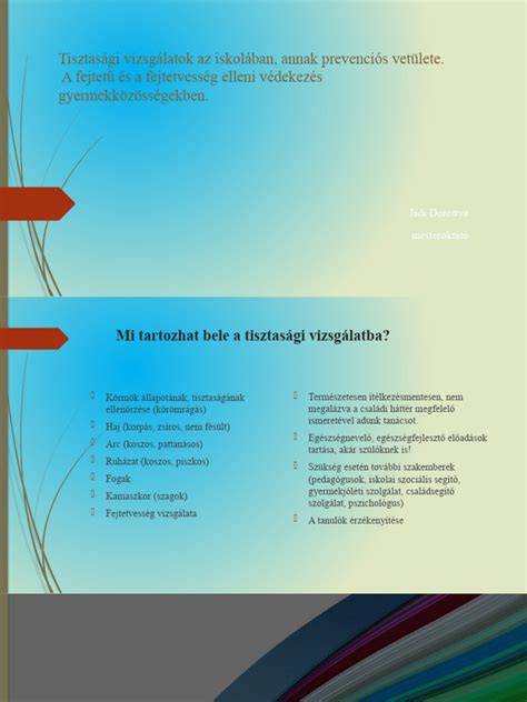 Fejtetvesség vizsgálatának útmutató