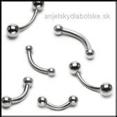 Titán szemöldök piercing