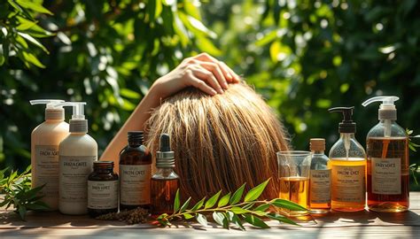 Természetes hajápolási összetevők