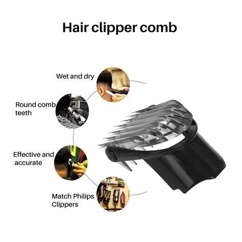 Infografika: Philips QC5010 kompatibilitás és hossz-beállítás skála 3-21 mm