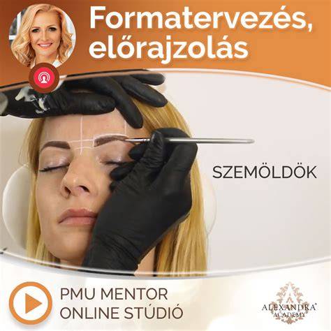 Infografika: Szemöldök előrajzolás lépései