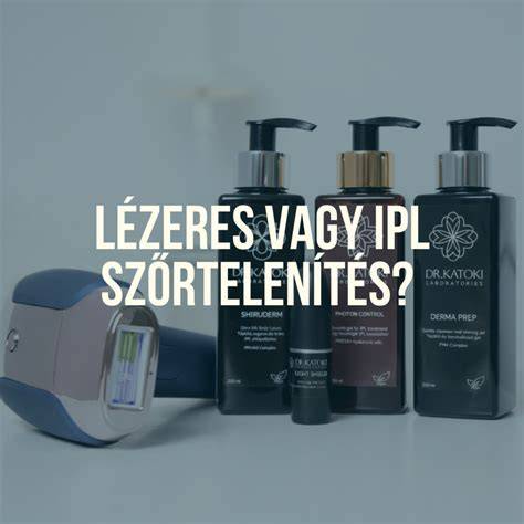 A szőrtelenítés IPL elvét ábrázoló diagram