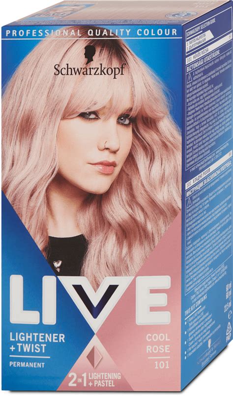 Schwarzkopf Live hajfesték színskála