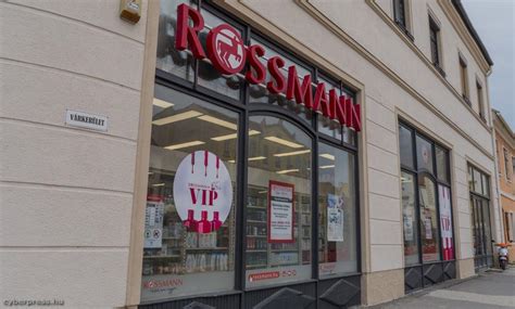 Rossmann üzlet Sopronban