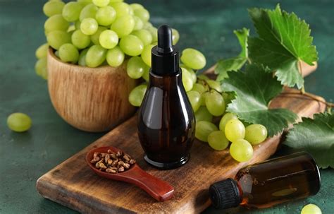 Szőlőfürt és szőlőmagolaj