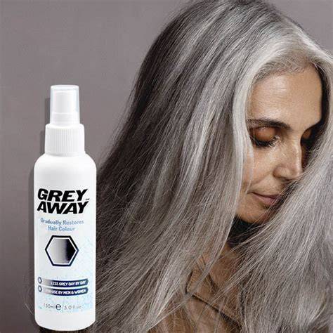 Infografika: Hogyan hat a grey away spray a gyökerekre és a hosszabb szálakra