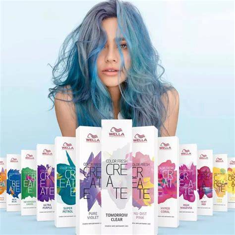 Infografika: Color Fresh CREATE árnyalatok és hatóidők