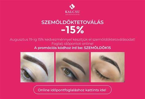 Infografika: A szemöldök tetoválási technikák áttekintése (szálas, púderes, kombinált)