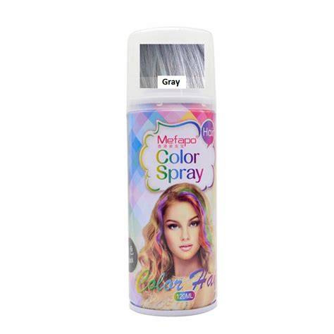 alkalmi hajszínező spray használat közben