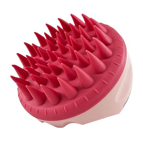 Scalp Brush példája a puha, rugalmas fogakkal ellátott fejmasszírozó kefére