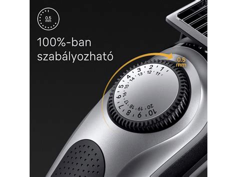 Szálakat felemelő szakállvágó