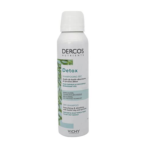 Infografika a Dercos Detox összetevőiről és hatásmechanizmusáról