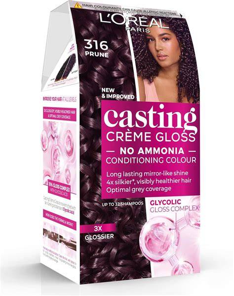 Infografika: Casting Creme Gloss összetevők és kezelési jellemzők
