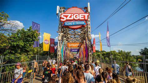 A Sziget Fesztivál bejárata a 2019-es évben