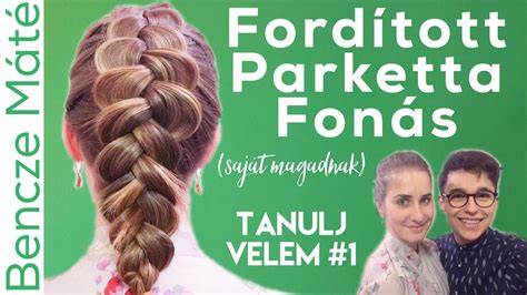 fordított parketta fonás bemutató