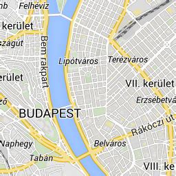 Térkép Budapest XI. kerületéről a Karinthy Frigyes úttal