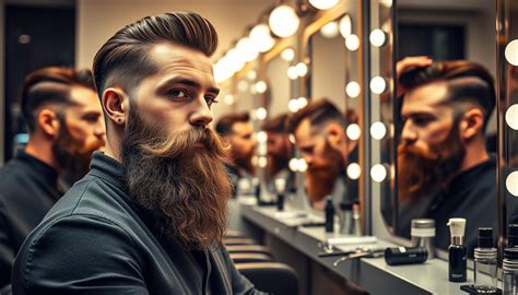 Férfi arcszőrzet trimmelése