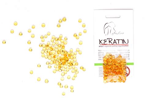 Keratin gyöngyök hajhosszabbításhoz