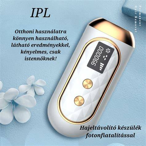 IPL otthoni szőrtelenítés illusztráció