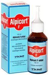 Alpicort Plus oldat doboz és használati utasítás
