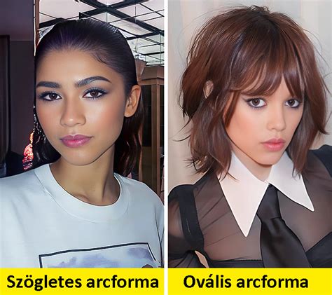 Infografika: Hogyan válassz rövid frizurát arcformádhoz