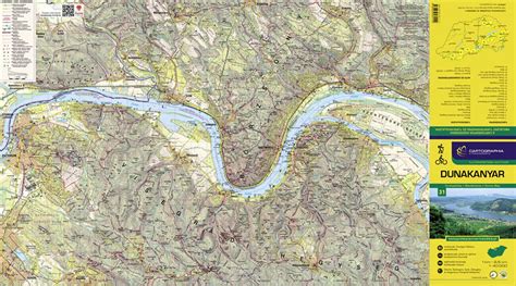 Térkép a Dunakanyar hajójáratairól