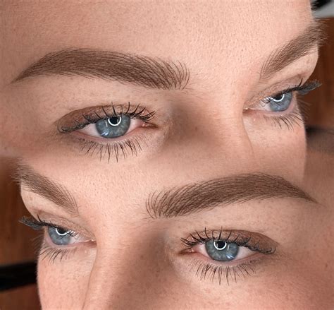 Microblading technika szemöldökön
