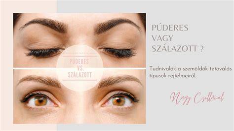 púderes vs szálazott technika illusztráció
