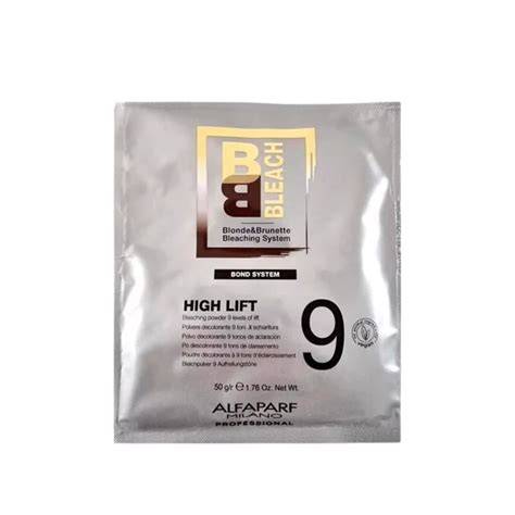 BB Bleach High Lift 9 világítási folyamatábrája