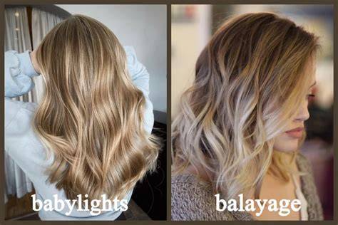 Infografika: Balayage vs. Ombre vs. Babylights - természetes átmenetek