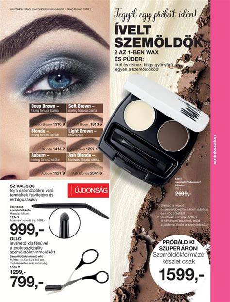 Avon szemöldök wax csomagolás és tégely
