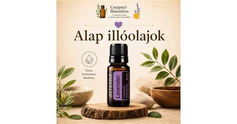 illóolajok hajápolás illusztráció