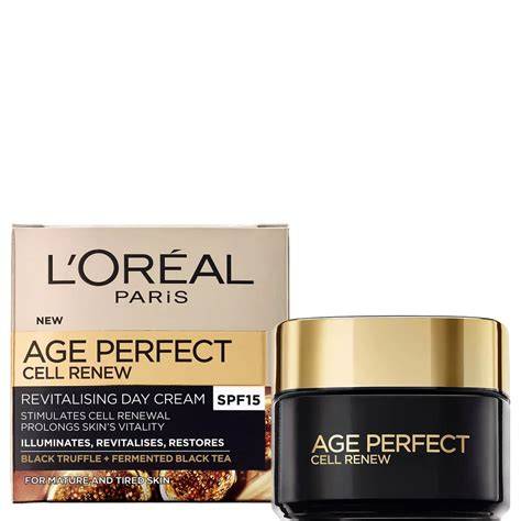 Infografika a Age Perfect Cell Renew hatóanyagairól