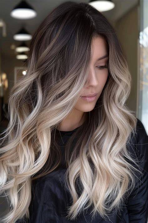 balayage ombre hajszín példa