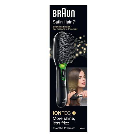 Infografika: Braun Satin Hair technológiai elemek és hőmérséklet-szabályozás