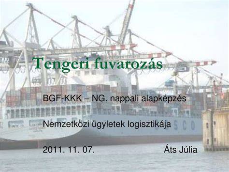 nemzetközi tengeri fuvarozás Magyarország