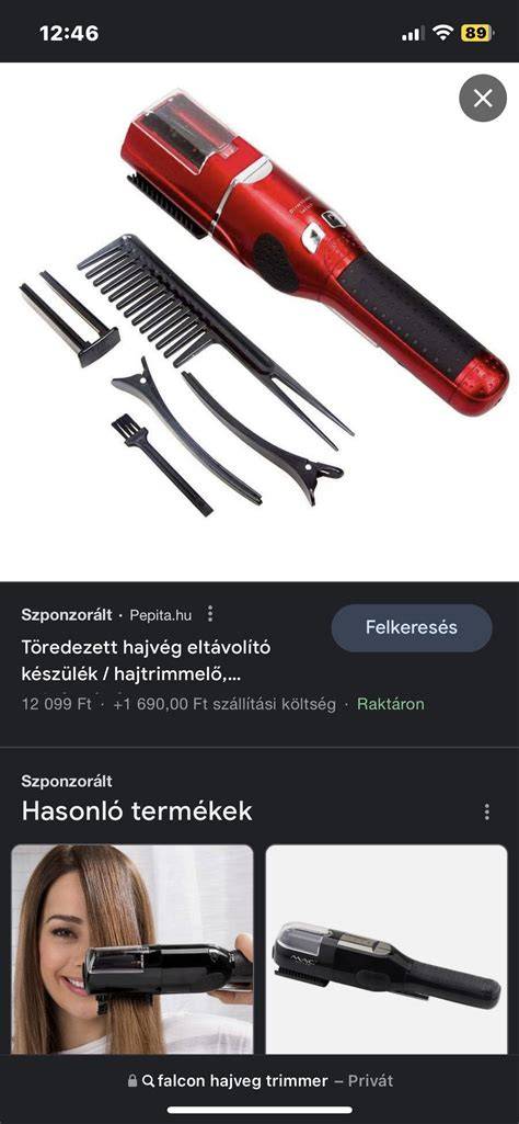 hajvég trimelő használati szituáció