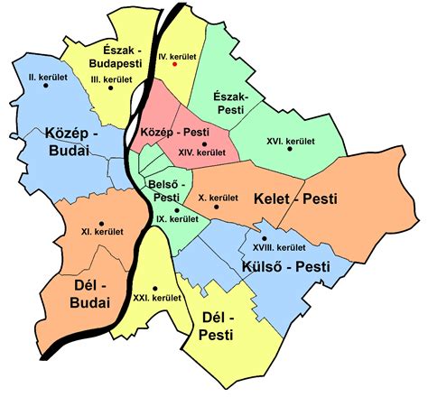 Budapest térkép 20. kerület