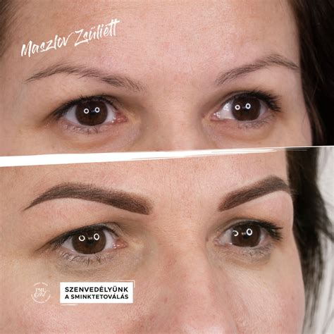Soft powder szemöldök tetoválás eredménye