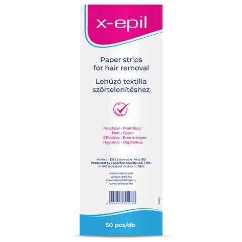 Infografika: X-Epil használati lépések