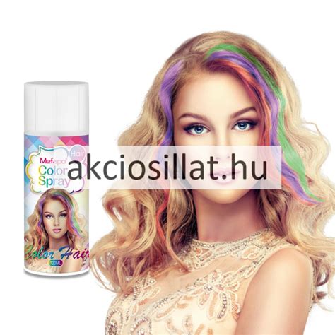 hajszínező spray használata